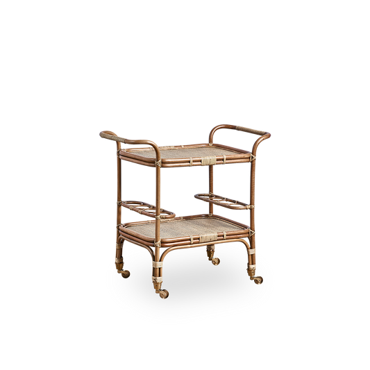 Tralle Carlo fra Sika Design i mørkebrun rotting