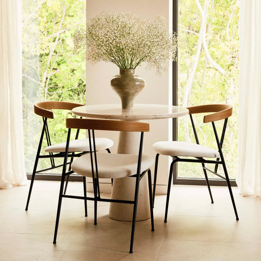 Spisestol Violin polstret sete