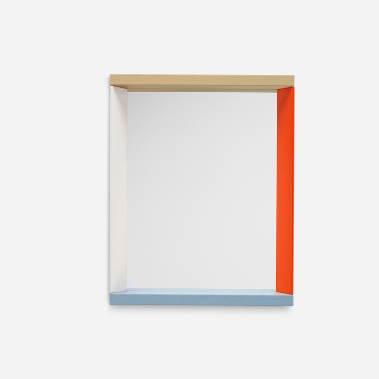 Speil Colour Frame Mirror fra Vitra, small / blue orange