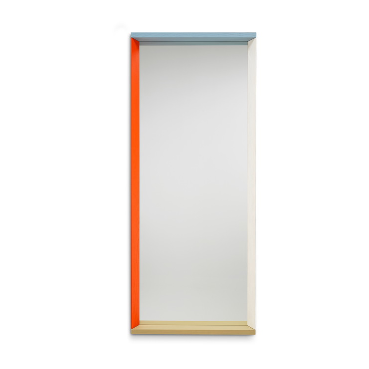 Speil Colour Frame Mirror fra Vitra, large / blue orange