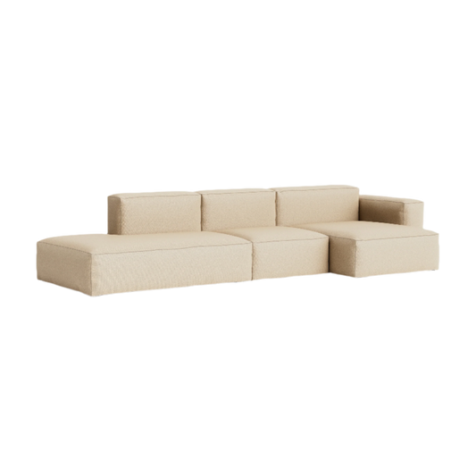 Sofa Mags Soft Low 3-seter, kombinasjon 4, tekstil Hallingdal, farge 220