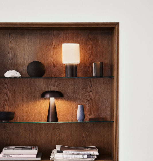 Oppladbar bordlampe Como