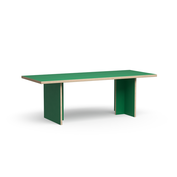 Spisebordet Dining Table Rectangular 220x90 cm Green