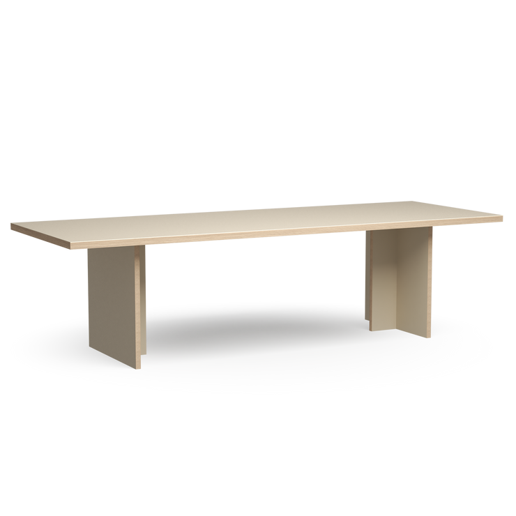 Spisebordet Dining Table Rectangular 280x100 cm Cream
