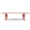 Spisebordet Dining Table Rectangular 280x100 cm Pink