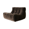 Lenestolen Lazy Lounge Chair fra HK Living i tekstilet Royal Velvet Espresso