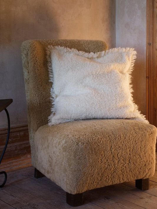 Pute 65x65 cm – Ivory ull