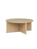 Sofabordet Cling Coffee Table fra Northern i lysoljet eik, Ø90 cm