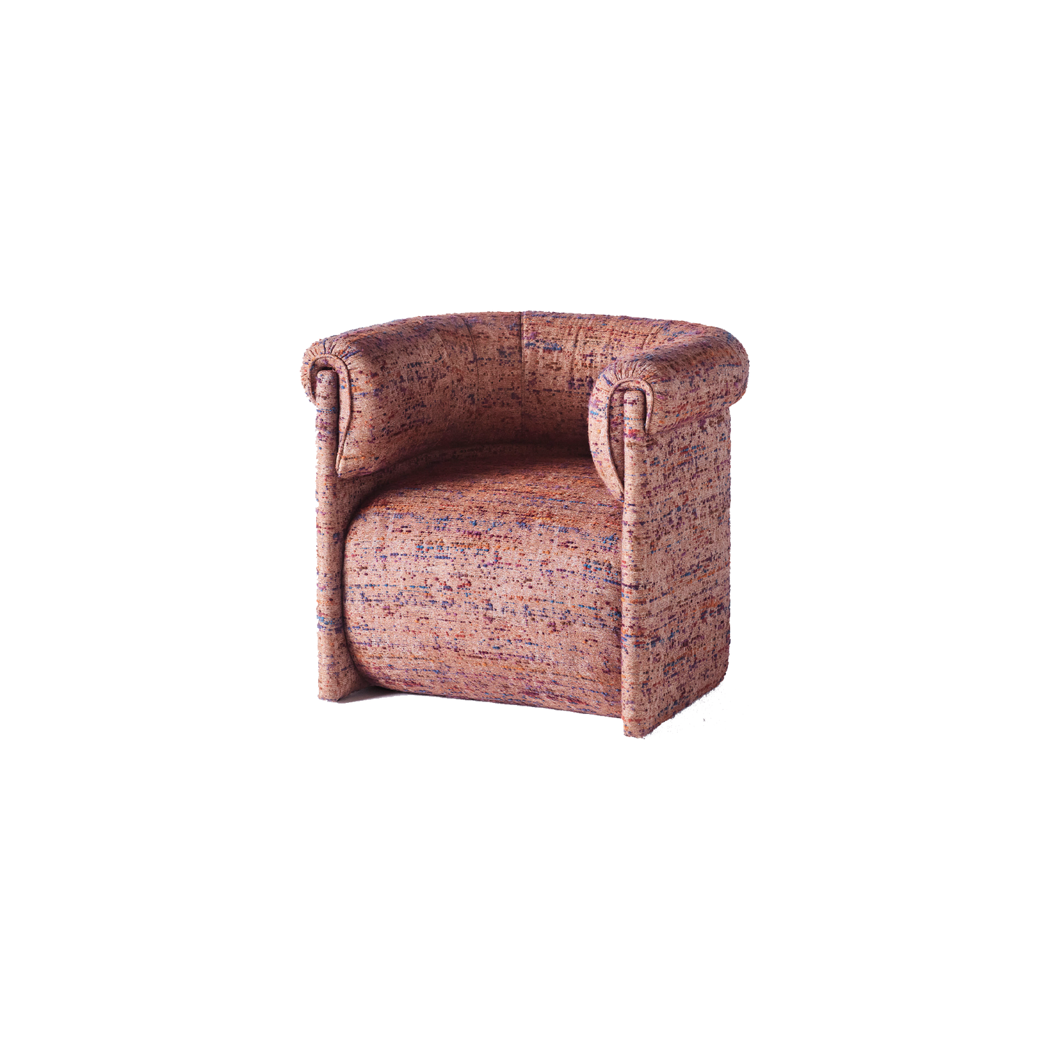 I kjent Dusty Deco ånd kommer lenestolen Decadent Lounge Chair i to fantastiske tekstilvarianter – velg mellom lilla sebramønstret jacquard eller rosamønstret bouclé. Denne vil skille seg ut i interiøret hjemme, enten du setter den i kontrast mot andre ensfargede møbler eller lar den stå i en miks med andre mønstrede møbler.