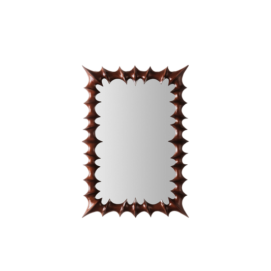 Inspirert av brutalismens rå og kraftfulle stiluttrykk har Dusty Deco skapt den eklektiske speilkolleksjonen Brutalist Mirror med oppsiktsvekkende rammer som garantert blir lagt merke til.