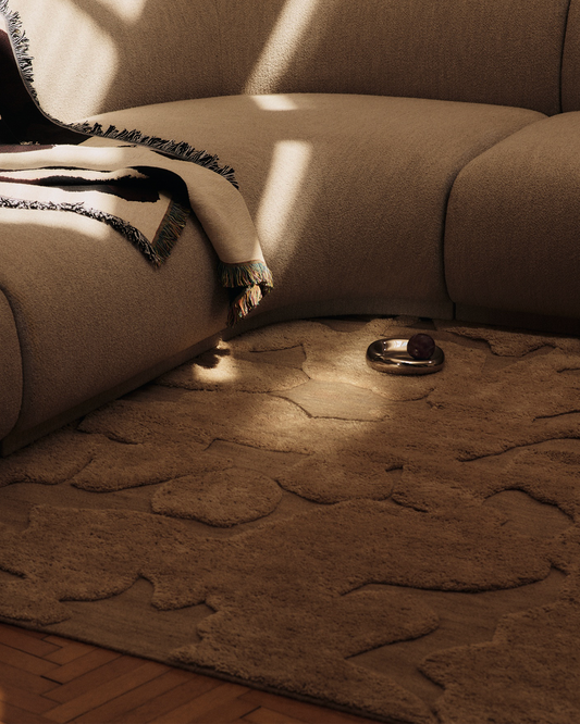 Teppe Cilla Rug fra Ferm Living.