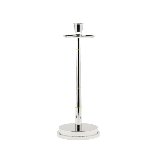 Graceful Candlestick fra Skultuna i sølvbelagt messing