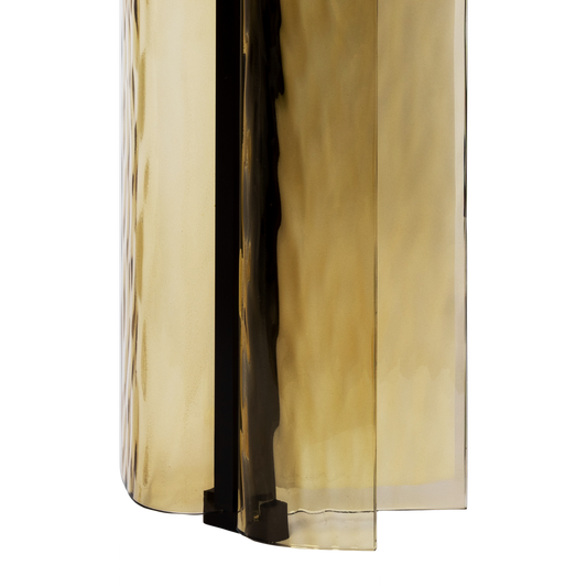 Vegglampen Ryff fra Lyfa i gyllenbrun / Bronzed.