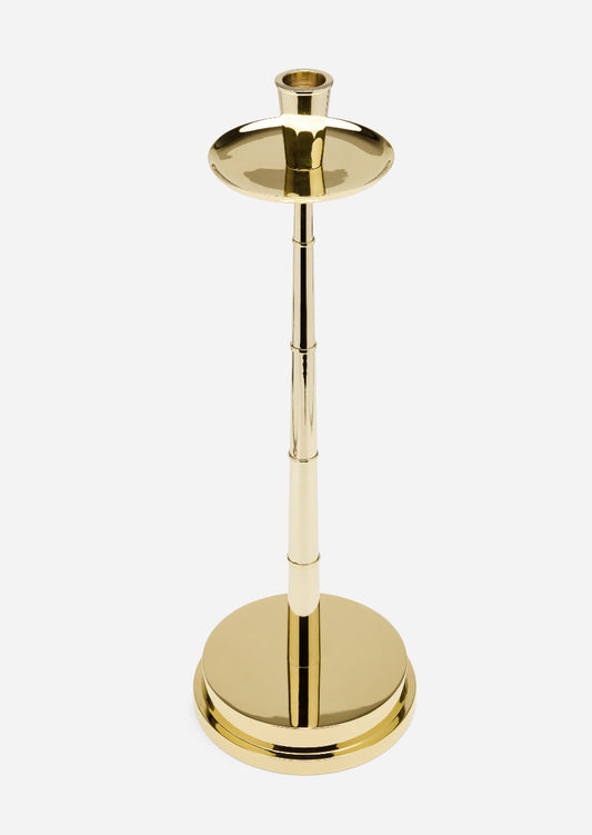 Graceful Candlestick fra Skultuna, sideprofil som viser staken i full høyde