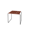 Utemøbel: Spisebord til to personer, Ocean fra Mater, rødt