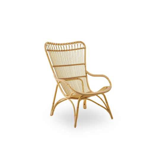 Utestolen Monet Lounge Chair fra Sika Design i fargen Natural