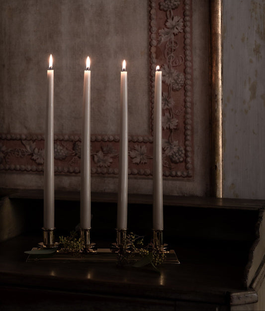 Adventsstake Advent Candle Holder i messing fra Skultuna