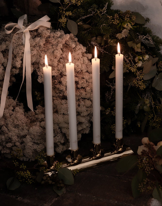 Adventsstake Advent Candle Holder i messing fra Skultuna
