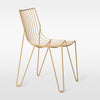 Brunbeige utestol: Spisestolen Tio Chair fra Massproductions i fargen Brown Beige