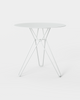 Spisebordet Tio Dining Table Ø75 cm fra Massproductions i fargen White