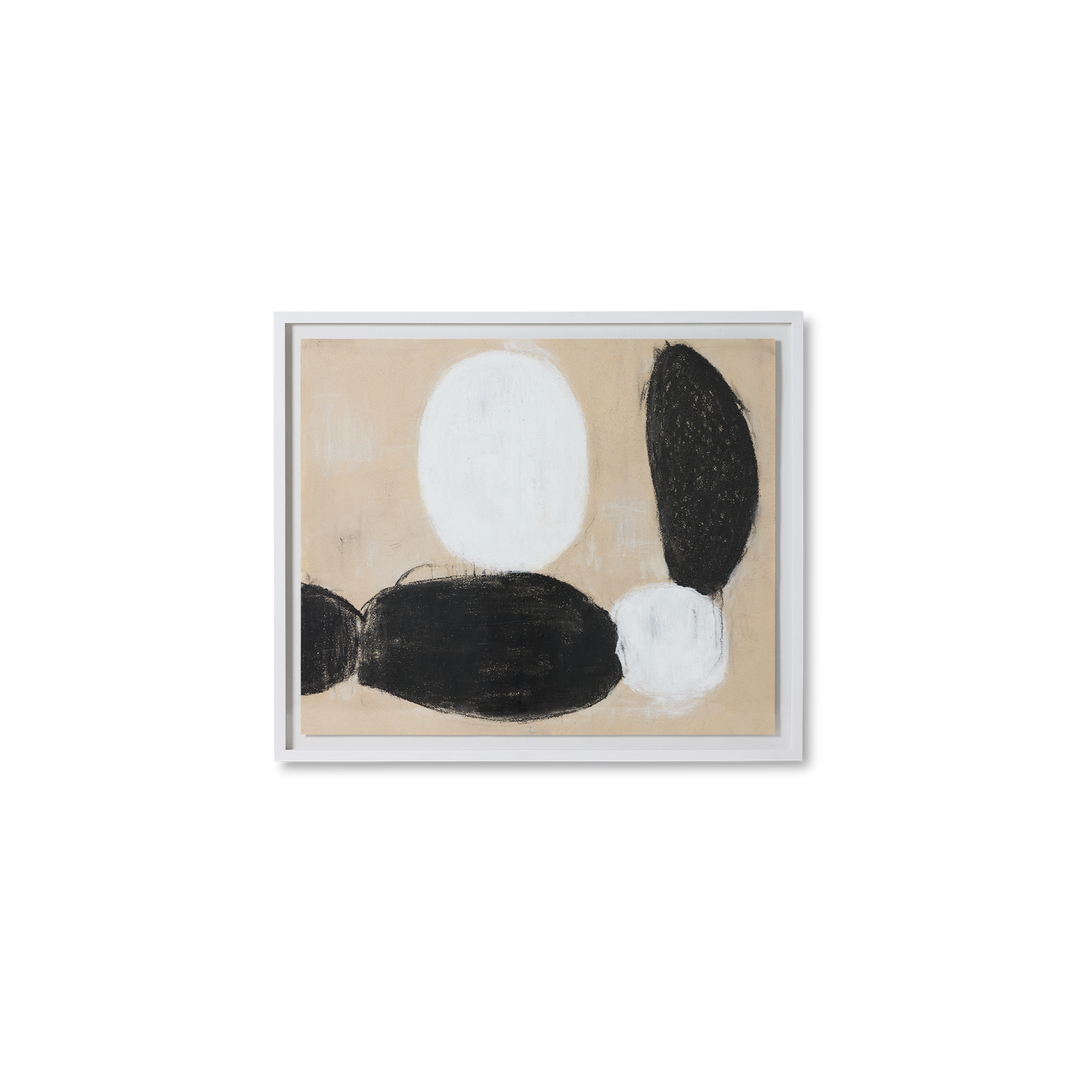 Maleri i ramme Framed Artwork Parallel 120 x 102 cm fra HKliving.