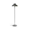 Gulvlampen Bolero fra Rubn i stål med skjerm i fargen Umbra Grey (small).