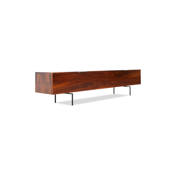 Skjenk / TV-møbel Rosewood Veneer i palisander fra HK Living med bredde 167 cm.