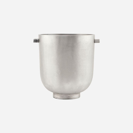 Potte I aluminium, Foem large.