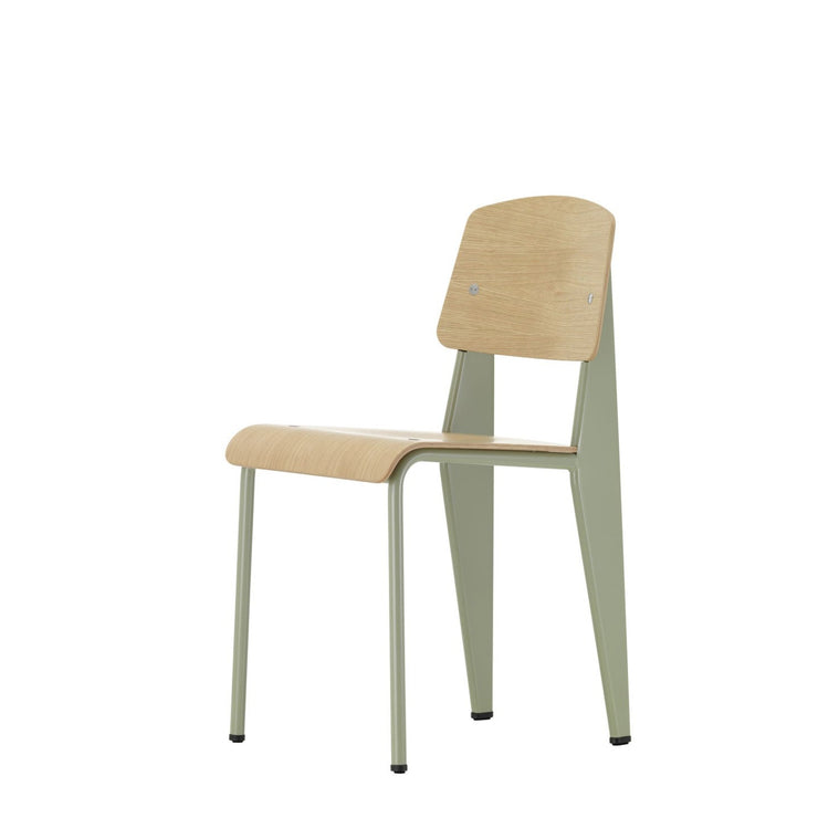 Standard Chair Prouvé Gris Vermeer / natur eik
