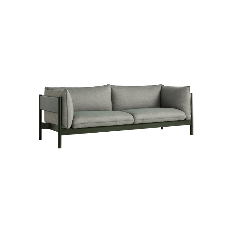 Kjøper du den arkitektoniske sofaen Arbour fra Hay får du ikke bare harmonisk og renskåren, skandinavisk estetikk inn i stua, men også optimal komfort og kvalitet. I tillegg er den miljøvennlig i materialvalgene, og alle deler kan repareres eller erstattes enkeltvis ved behov. Genialt!
