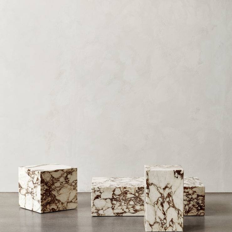Plinth-serien fra Menu i marmor er designet av Norm Architects.