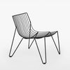 Tio Easy Chair fra Massproductions i fargen Black.