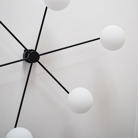 Taklampe Lord Asymmetric svart