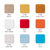 I tillegg til fargen D315 Cherry Havana, kan du velge mellom 16 standardfarger fra Dietkers, samt ytteligere 63 farger i Le Corbusier-fargekartet Les Couleurs® Le Corbusier