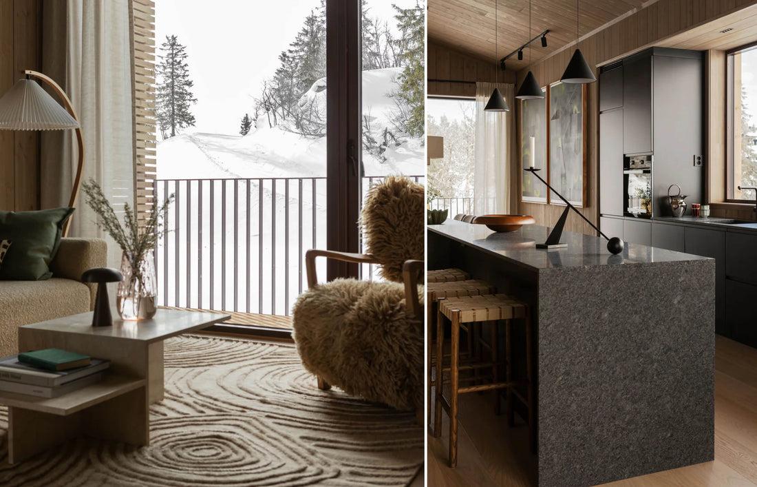 Prosjekt: Moderne fjellhytte på Kvitfjell