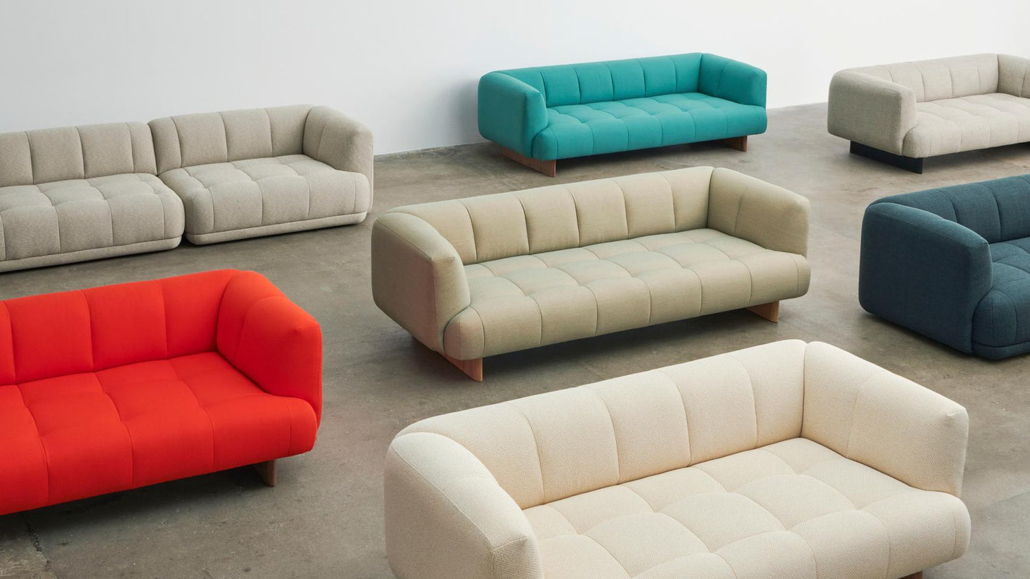 Quilton sofa fra Hay