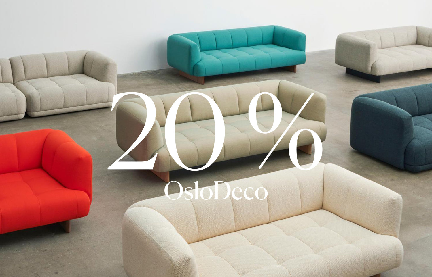 HAY sofakampanje 2025 - Quilton og Quilton lift