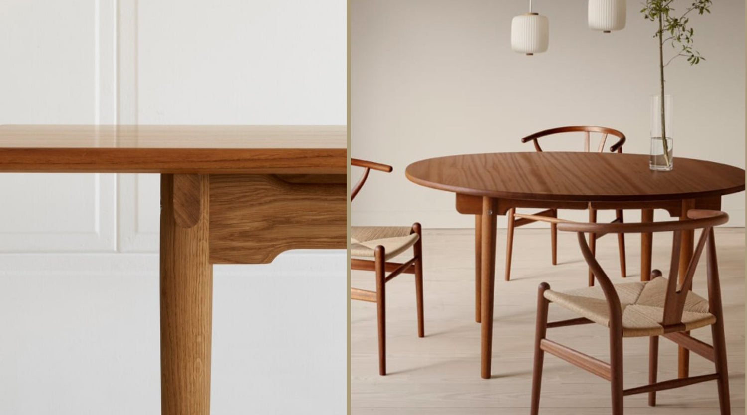 Wegner spisebord fra Carl Hansen & Søn