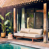 Sofaputene i Brown/White XL i sofaen Outdoor Aluminium Lounge i fargen Dusty Orange fra HK Living. 