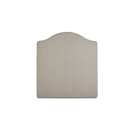 Sengegavlen Carlita Linen fra Mille Notti i natur/beige.
