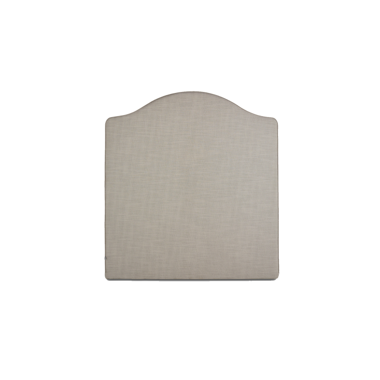 Sengegavlen Carlita Linen fra Mille Notti i natur/beige.