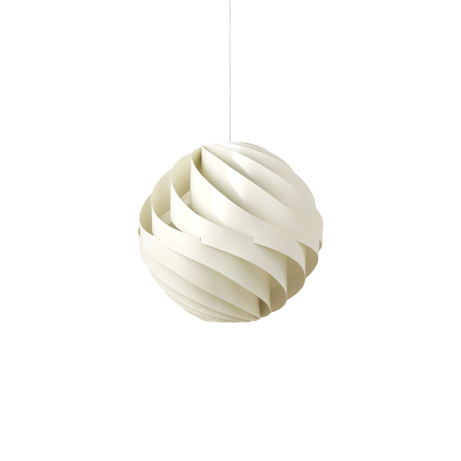 Stor taklampe Turbo Pendant Lamp fra Gubi i Ø36 cm.