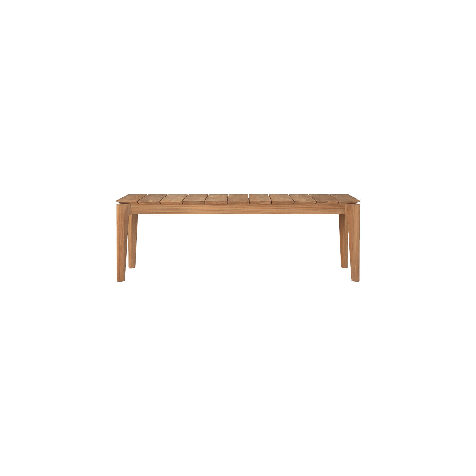 Benken Bok Outdoor Bench 137x35 cm fra Ethnicraft.