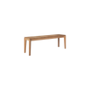 Benken Bok Outdoor Bench 137x35 cm fra Ethnicraft.