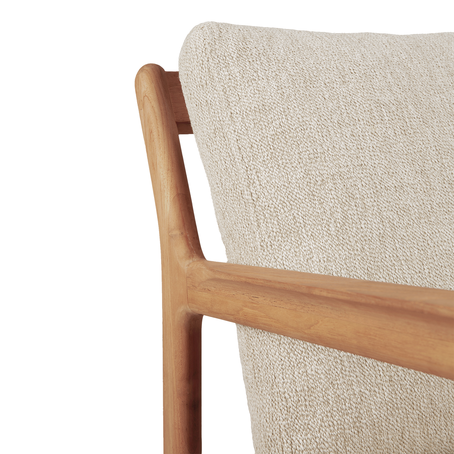 Sofa Jack Outdoor Sofa 2-seter fra Ethnicraft med pute i beige/Natural.
