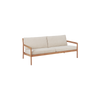 Ethnicraft sin komfortable Sofa Jack Outdoor Sofa 2-seter er en del av Jack Outdoor-serien, designet av Jacques Deneef.