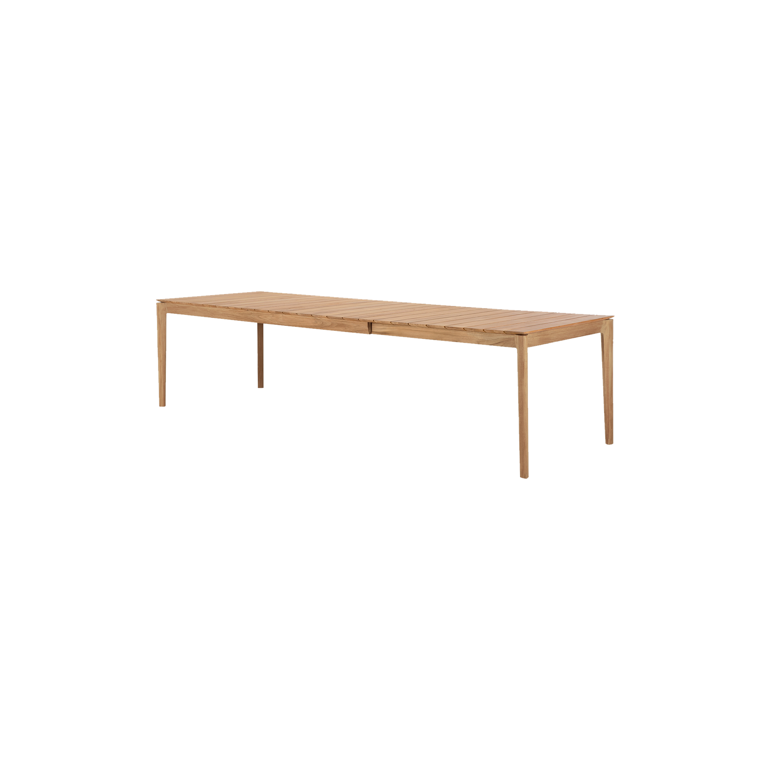 Spisesbord Bok Outdoor Extendable Dining Table er en videreføring av innendørsvarianten i Bok-serien, som forøvrig er en av bestselgerne fra Ethnicraft – og det med god grunn! 