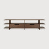 TV-benken Kabuki fra Ethnicraft er 200 cm bred. 