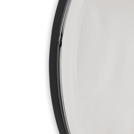 Mørk krom-variant. Merk: På rammen er det to sveisemerker etter sammenføyningen av rammen. Dette er del av uttrykket på speilet. 