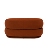 Pouf Oval Tonus 474 Red Brown